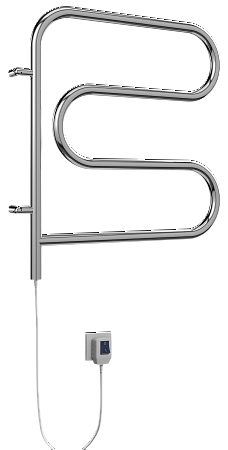 Электро 25 F-обр 600х600 поворотный Полотенцесушитель TERMINUS Артем - фото 1