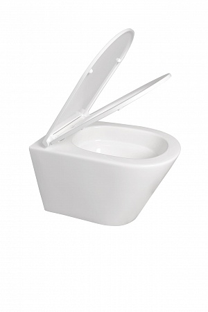 Подвесной унитаз безободковый Terminus Классик 540х365 белый Артем - фото 7