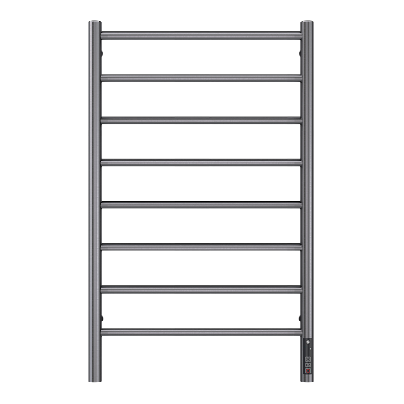 Аврора П8 500х850 Электро Полотенцесушитель TERMINUS Оружейная сталь Артем - фото 2