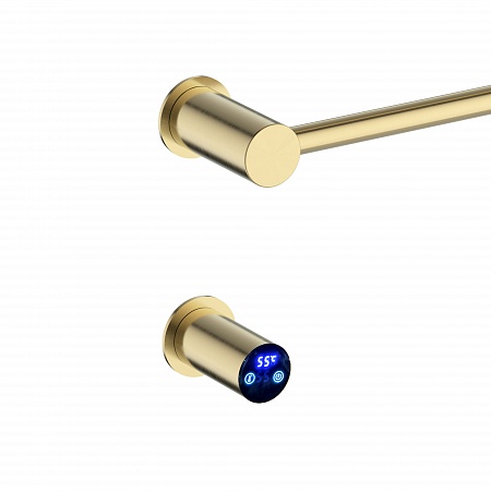 Аккорд П5 500х800 электро Полотенцесушитель TERMINUS Брашированное золото Артем - фото 3