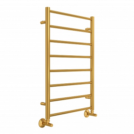 Аврора П8 500х800 Полотенцесушитель TERMINUS Брашированное золото Артем - фото 1
